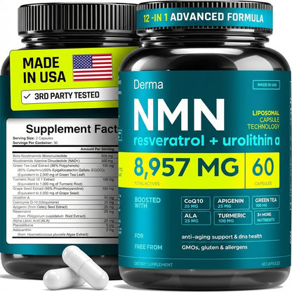 Derma NMN Resveratrol Capsules
